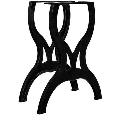 Vidaxl eettafelpoten 2 st x-frame gietijzer