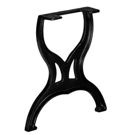 Vidaxl bankpoten 2 st x-frame gietijzer