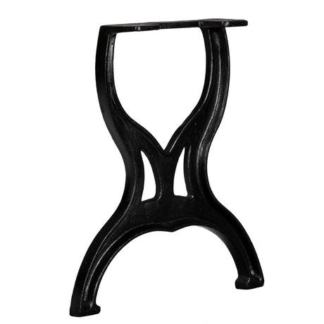 Vidaxl bankpoten 2 st x-frame gietijzer
