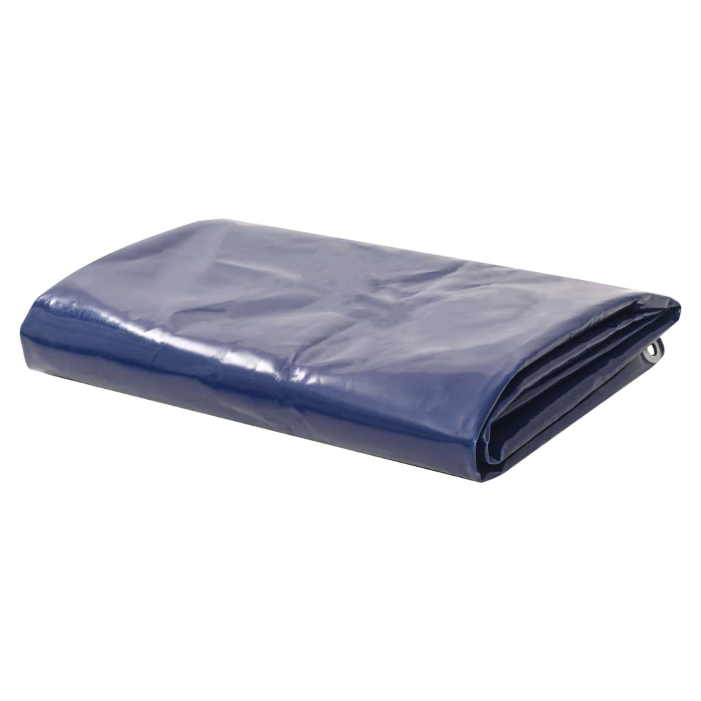 VidaXL Dekzeil 650 g m² 3x5 m blauw