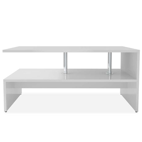 Vidaxl salontafel 90x59x42 cm bewerkt hout wit