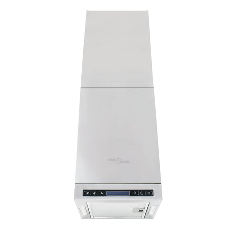 Vidaxl eilandafzuigkap lcd-scherm sensor 756 m³ u led