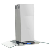 Vidaxl eilandafzuigkap lcd-scherm sensor 756 m³ u led 90 cm