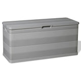 Vidaxl tuinbox 117x45x56 cm grijs