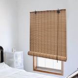Vidaxl rolgordijn 150x160 cm bamboe bruin