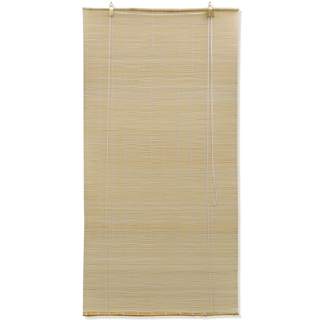 Vidaxl rolgordijn 80x220 cm bamboe naturel