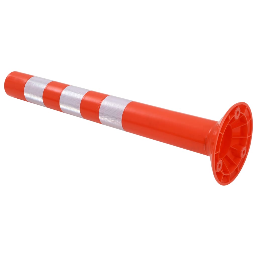Vidaxl verkeerspalen 75 cm kunststof 5 st
