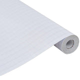 Vidaxl raamfolie strepenpatroon mat 0,9x10 m pvc