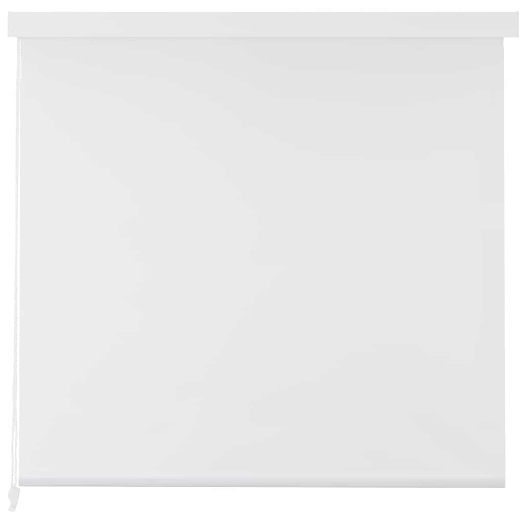 Vidaxl rolgordijn voor douche 80x240 cm wit