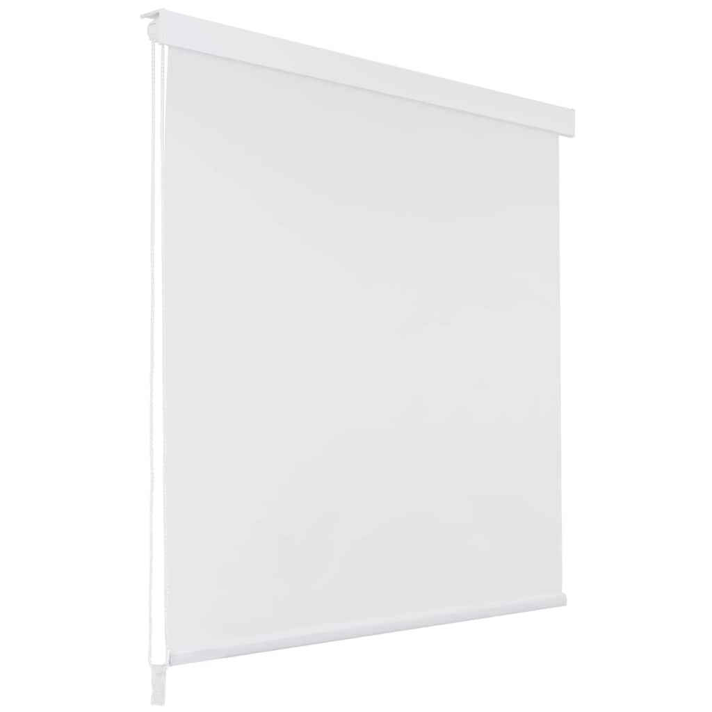 Vidaxl rolgordijn voor douche 160x240 cm wit