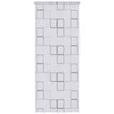 Vidaxl rolgordijn voor douche 80x240 cm vierkant