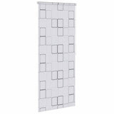 Vidaxl rolgordijn voor douche 100x240 cm vierkant