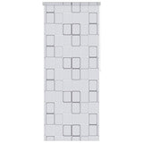 Vidaxl rolgordijn voor douche 120x240 cm vierkant