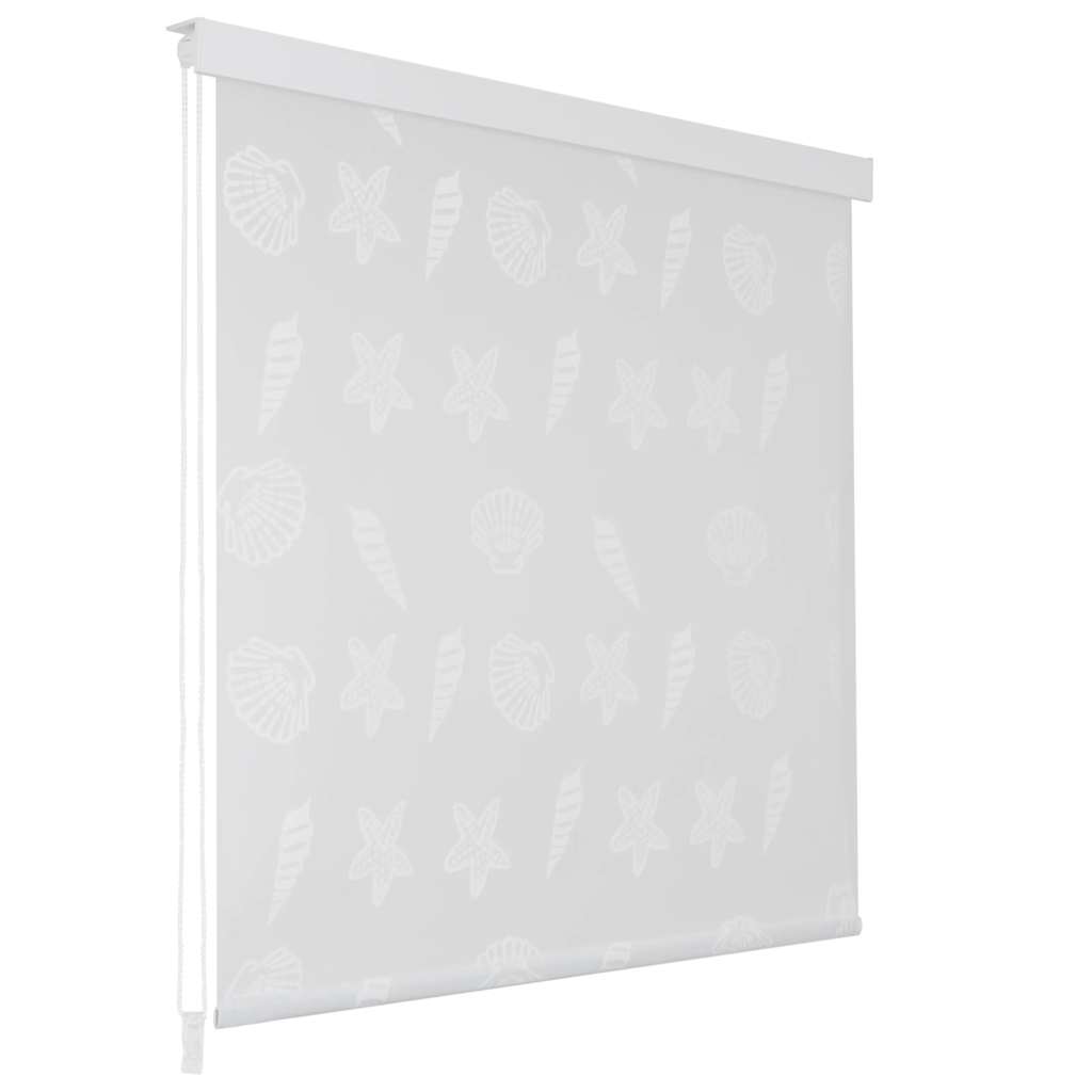 Vidaxl rolgordijn voor douche zeester 160x240 cm