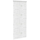 Vidaxl rolgordijn voor douche 80x240 cm splash