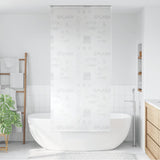 Vidaxl rolgordijn voor douche 80x240 cm splash