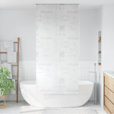 Vidaxl rolgordijn voor douche 100x240 cm splash