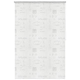 Vidaxl rolgordijn voor douche 160x240 cm splash