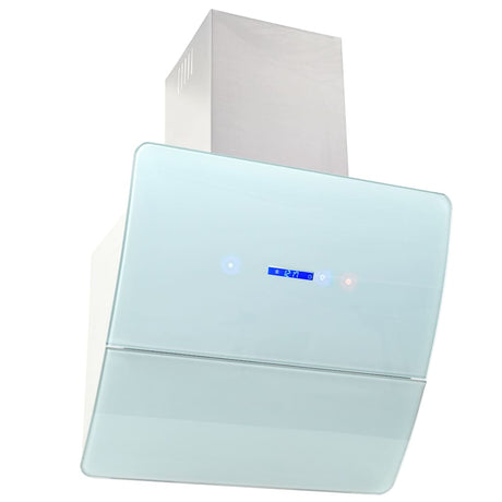 Vidaxl wandafzuigkap 756 m³ u 60 cm roestvrij staal wit
