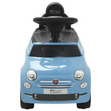 Vidaxl loopauto fiat 500 blauw