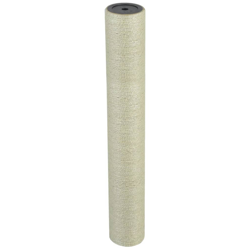 Vidaxl kattenkrabpaal 8x55 cm 10 mm beige