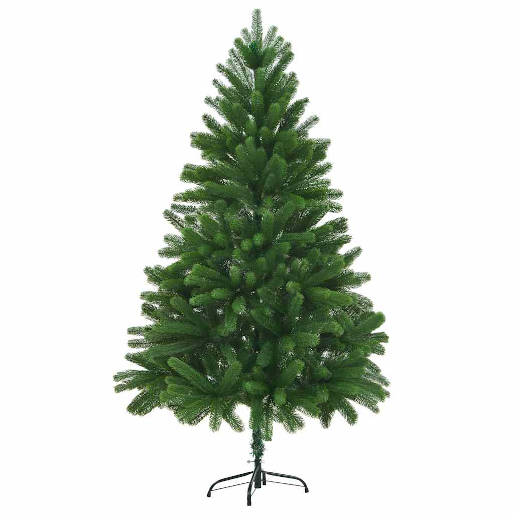 Vidaxl kunstkerstboom met levensechte naalden 210 cm groen