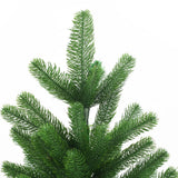 VidaXL Kunstkerstboom met levensechte naalden 210 cm groen