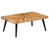Vidaxl salontafel 90x55x36 cm massief mangohout