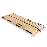 Vidaxl lattenbodem met 28 latten 7 zones 90x200 cm