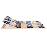 Vidaxl lattenbodem met 42 latten 7 zones 90x200 cm