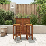 Vidaxl bartafel 110x50x105 cm massief acaciahout