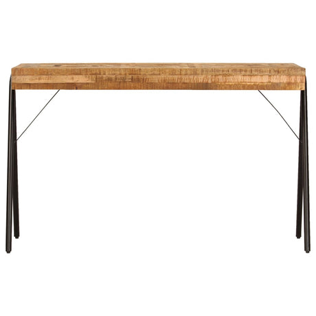 Vidaxl schrijftafel 118x50x75 cm massief mangohout