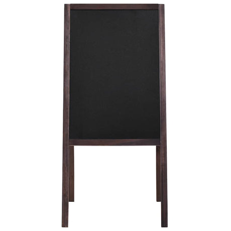 Vidaxl krijtbord dubbelzijdig vrijstaand 40x60 cm cederhout
