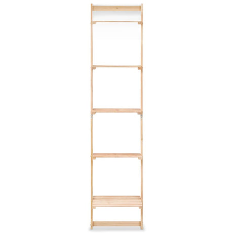 Vidaxl wandrek ladder 41,5x30x176 cm cederhout