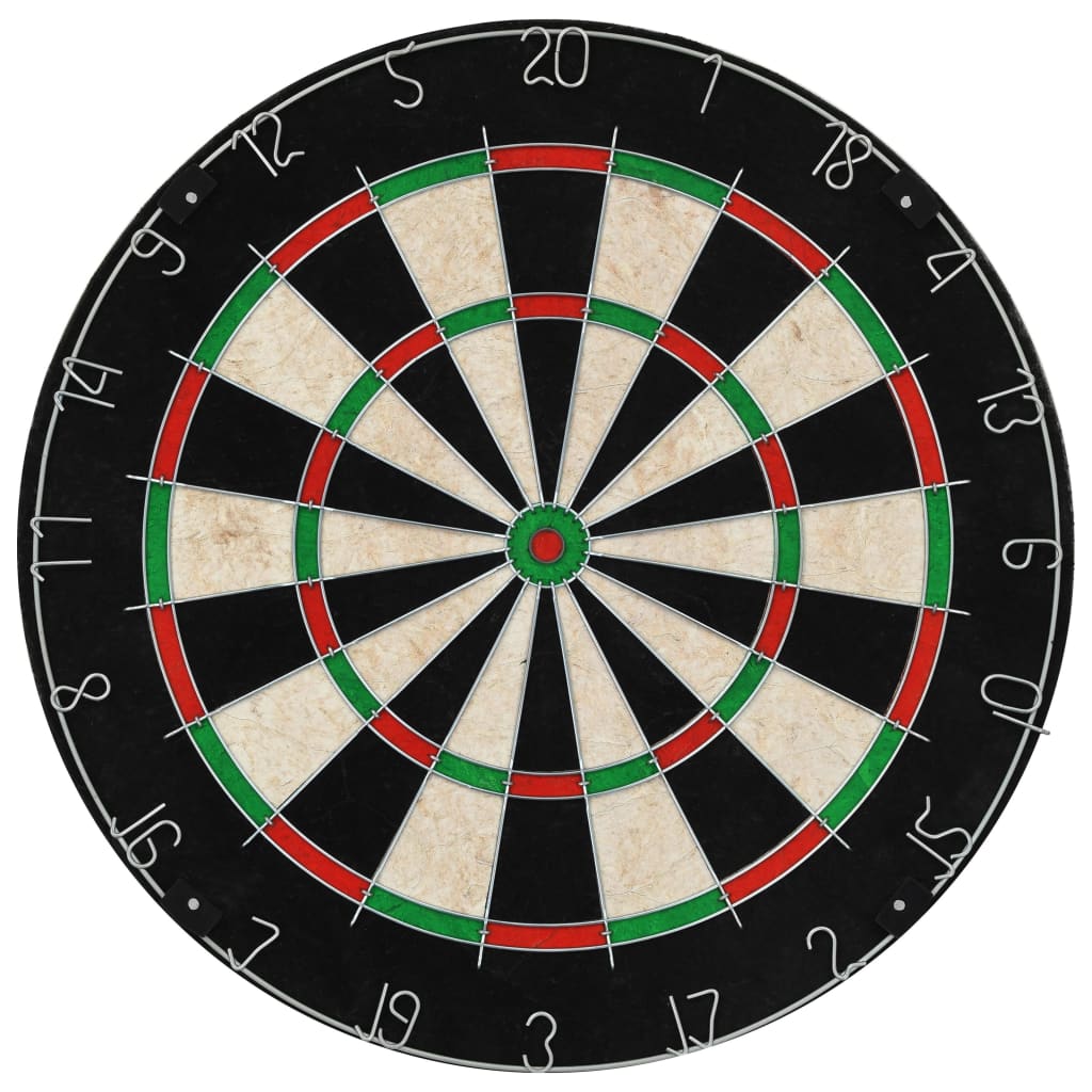 VidaXL Dartbord professioneel met kast en 6 darts sisal