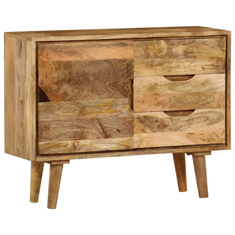 Vidaxl dressoir 90x30x69 cm massief mangohout