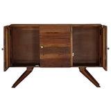 Vidaxl dressoir 110x30x75 cm massief gerecycled hout bruin