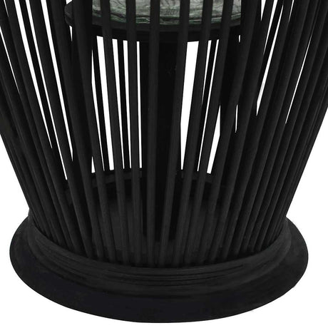 Vidaxl lantaarnhouder hangend 60 cm bamboe zwart