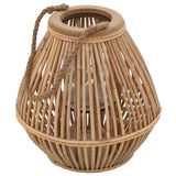 Vidaxl lantaarnhouder hangend wicker naturel