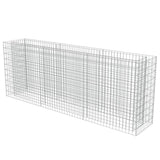 VidaXL Gabion plantenbak verhoogd 270x50x100 cm gegalvaniseerd staal