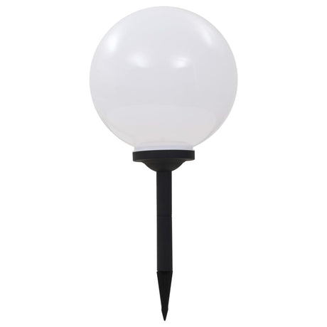 Vidaxl led-solarlampen rond 30 cm rgb 2 st