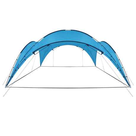 Vidaxl partytent boog 450x450x265 cm lichtblauw