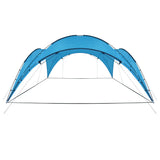 Vidaxl partytent boog 450x450x265 cm lichtblauw