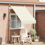 Vidaxl luifel handmatig uittrekbaar 150 cm crème