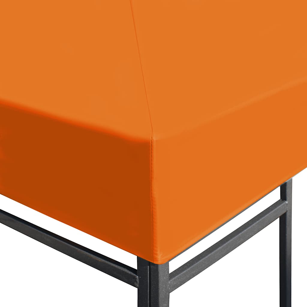 Vidaxl prieeldak 310 g m² 4x3 m oranje
