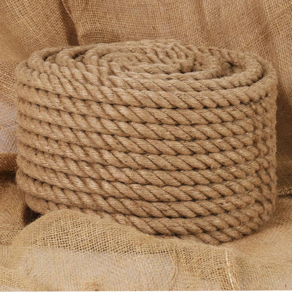 Vidaxl touw 20 mm 100 m 100% jute