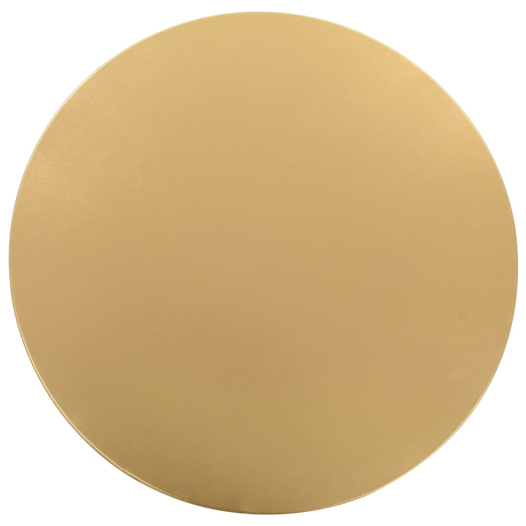 VidaXL 2 st Tafelhoezen stretch 60 cm goud