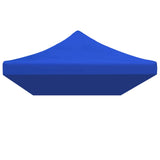 Vidaxl partytentdak 3x6 m blauw