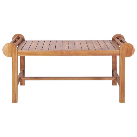 Vidaxl salontafel 100x50x45 cm massief teakhout