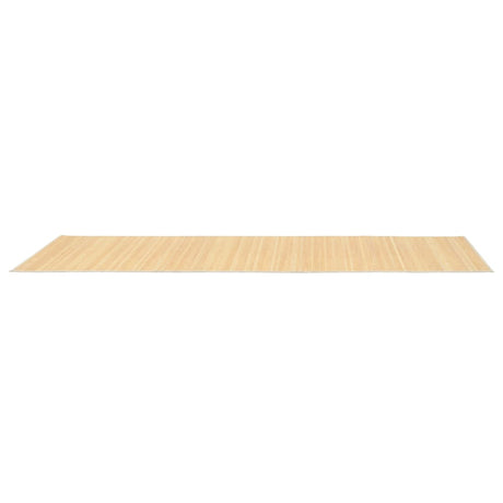 Vidaxl tapijt 80x300 cm bamboe naturel